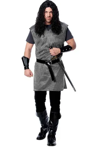 Medieval Knight Mens Fancy Dress Costume