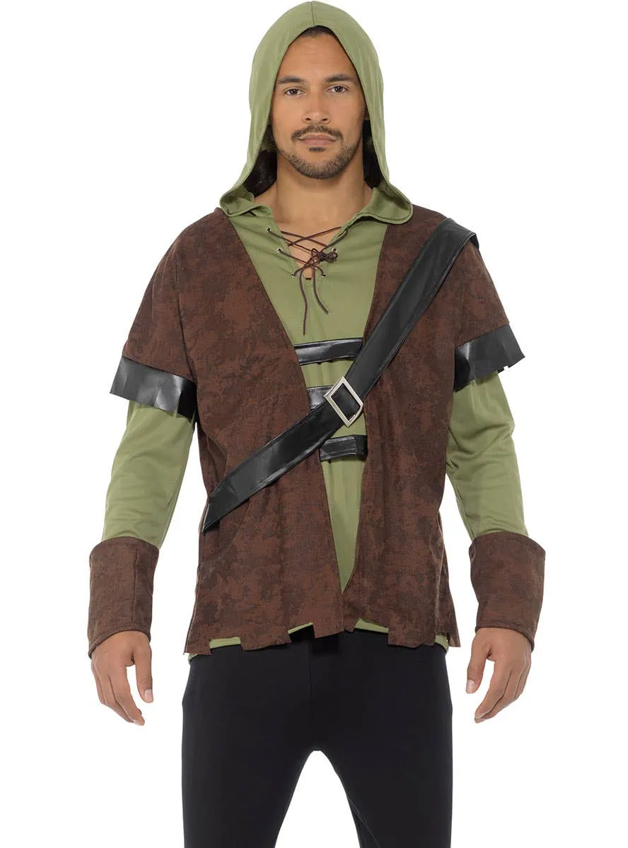 Medieval Robin Hood Mens Fancy Dress Costume