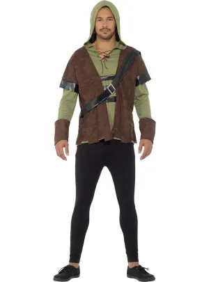 Medieval Robin Hood Mens Fancy Dress Costume