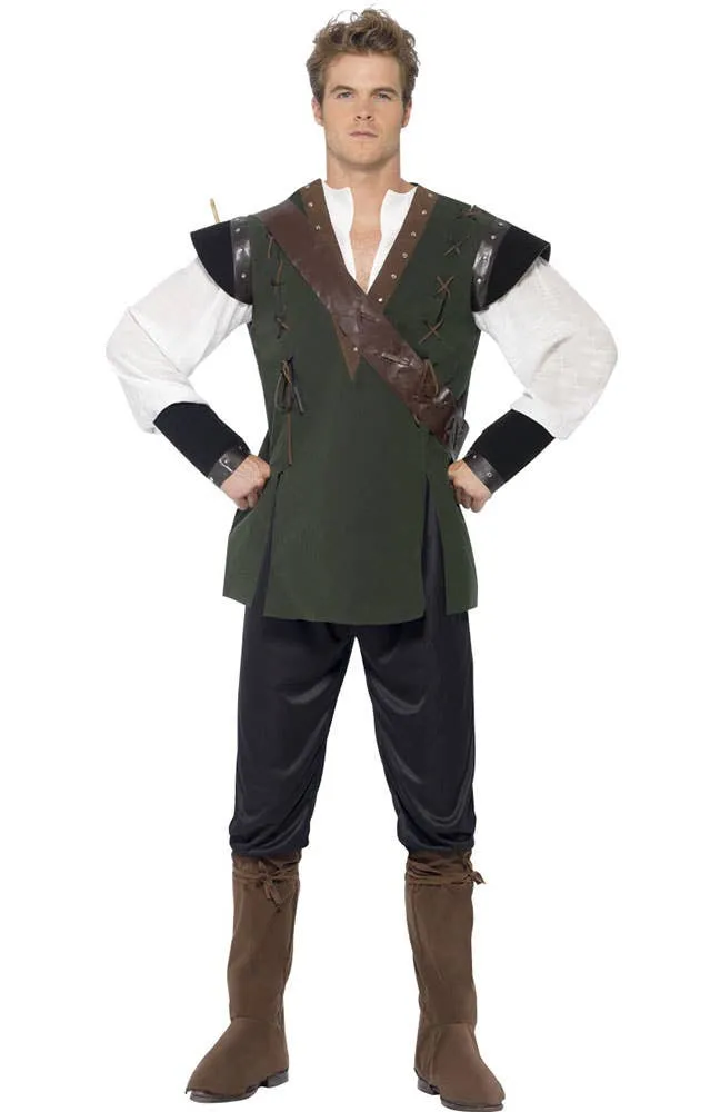 Medieval Robin Hood Mens Storybook Costume