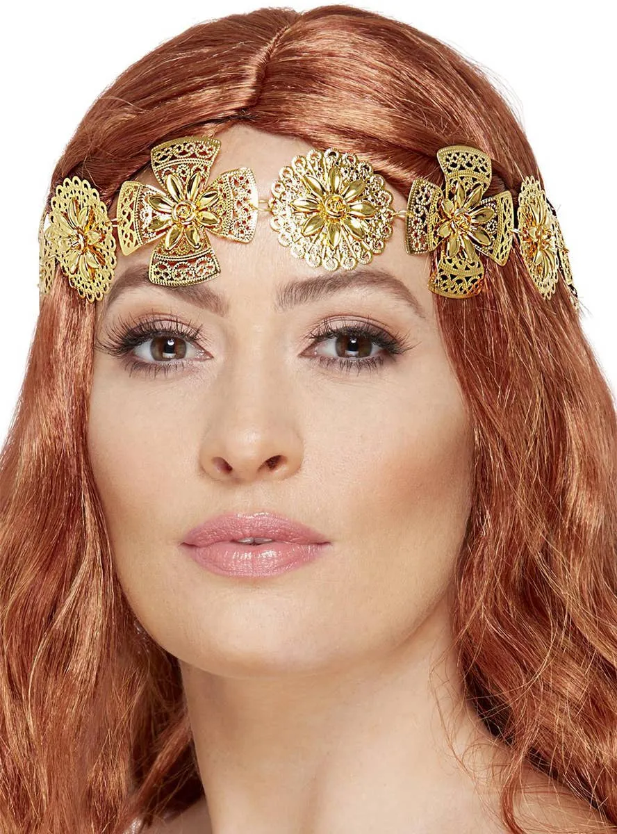 Medieval Royalty Deluxe Gold Headpiece