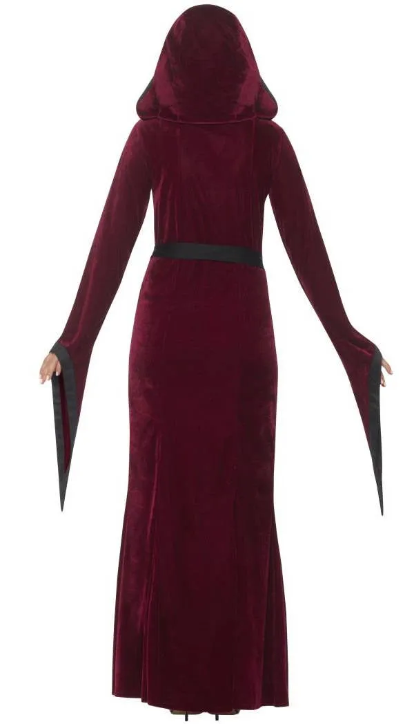 Medieval Vampiress Womens Halloween Fancy Dress Costume