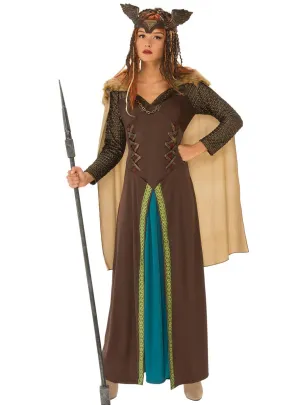 Medieval Viking Womens Dress Up Costume