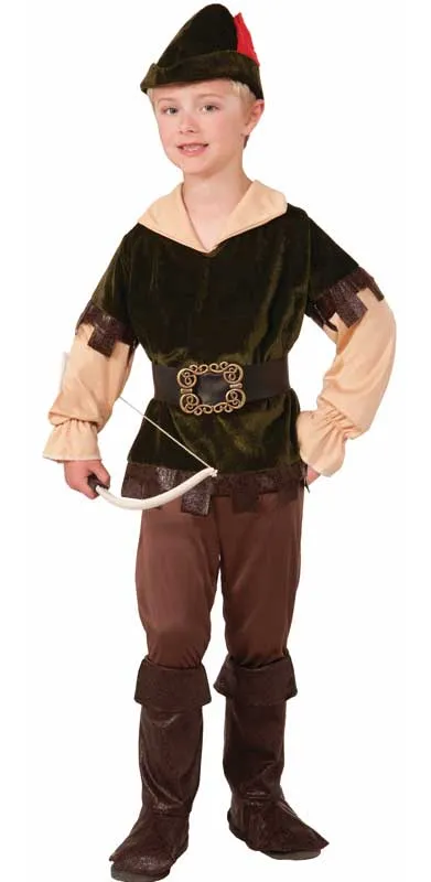 Medieval Woodsman Boys Robin Hood Costume
