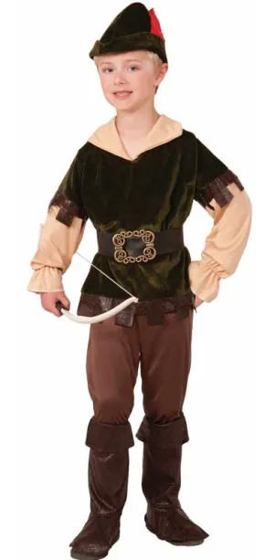 Medieval Woodsman Boys Robin Hood Costume