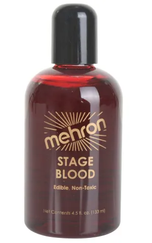 Medium 133ml Bright Arterial Syrup Based Mehron Stage Blood