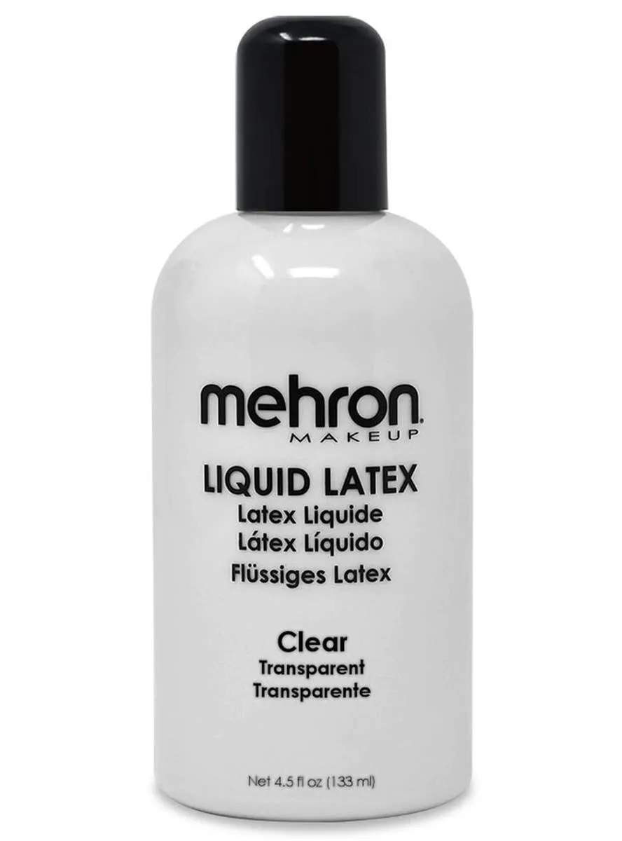 Medium 133ml Theatrical Quality Clear Liquid Latex