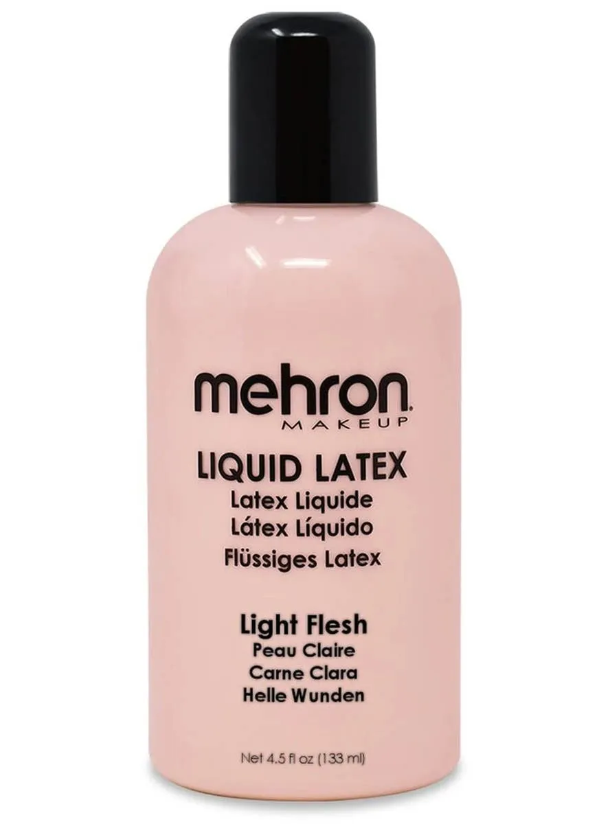 Medium 133ml Theatrical Quality Light Flesh Coloured Liquid Latex