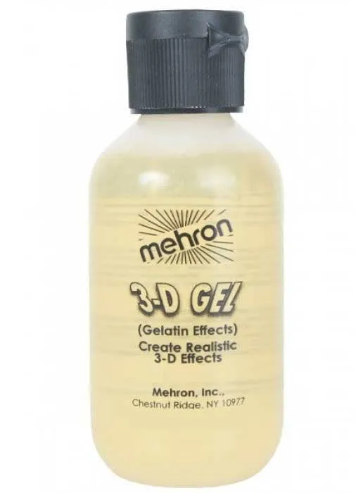 Medium 60ml Clear 3-D Gel Special Effects Halloween Makeup