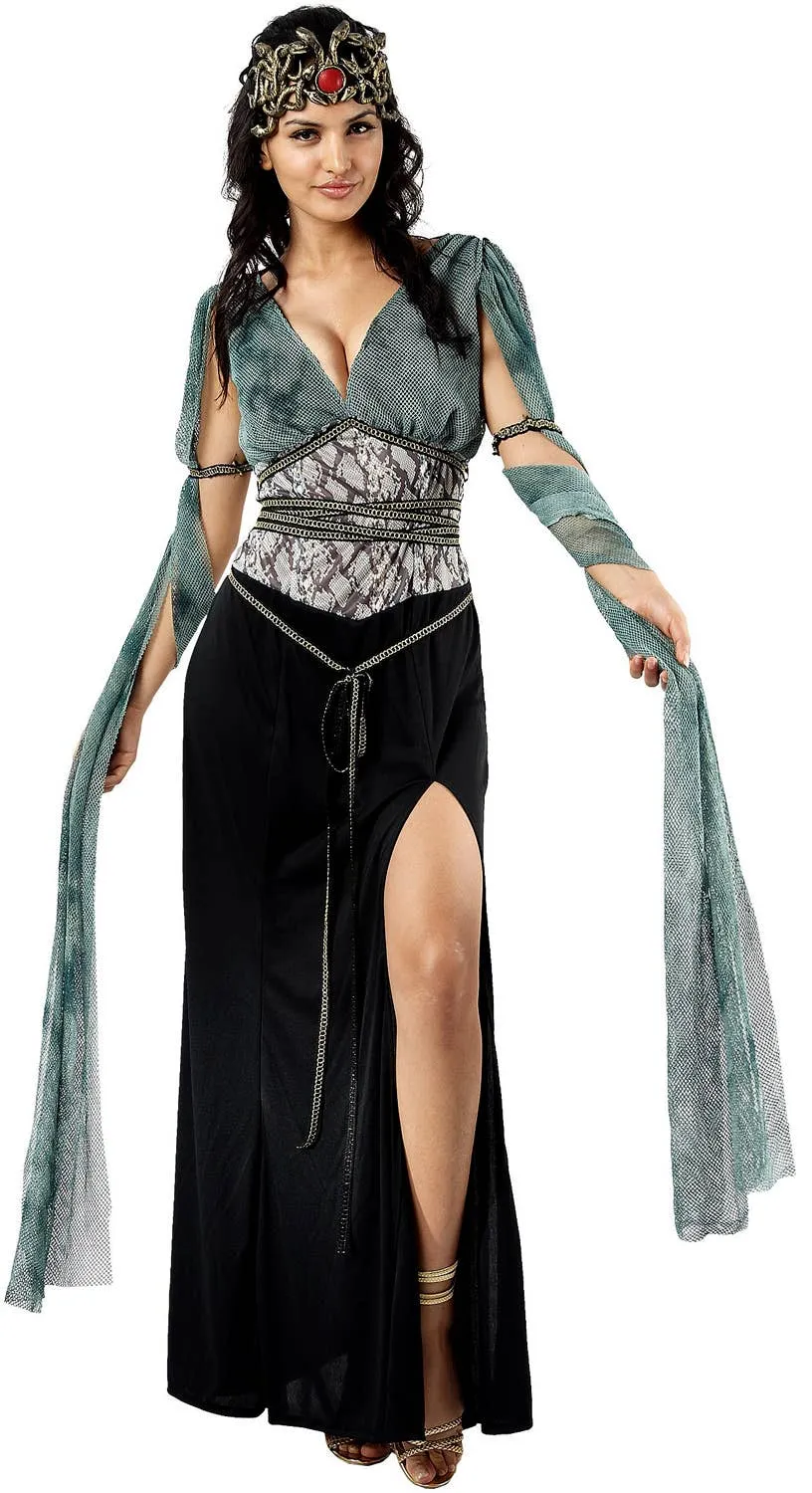 Medusa Womens Mythical Greek Fancy Dress Costume