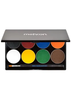 Mehron Basic 8 Colour Professional Make-Up Palette