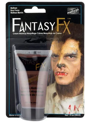 Mehron Fantasy FX Dark Brown Cream Costume Makeup