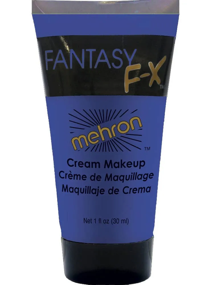 Mehron Fantasy FX Fluro Blue UV Reactive Makeup