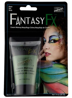 Mehron Fantasy FX Green Cream Costume Makeup