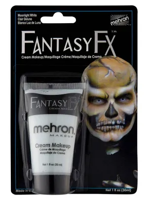 Mehron Fantasy FX Moonlight White Cream Costume Makeup