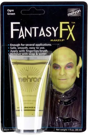 Mehron Fantasy FX Ogre Green Cream Makeup