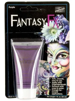 Mehron Fantasy FX Purple Cream Costume Makeup