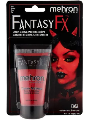 Mehron Fantasy FX Red Cream Costume Makeup