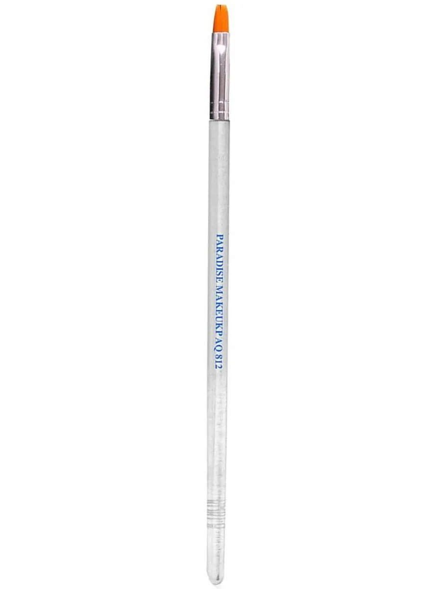 Mehron Paradise AQ 1/8" Flat Versatile Makeup Brush