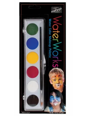 Mehron Waterworks Water Colour Makeup Palette