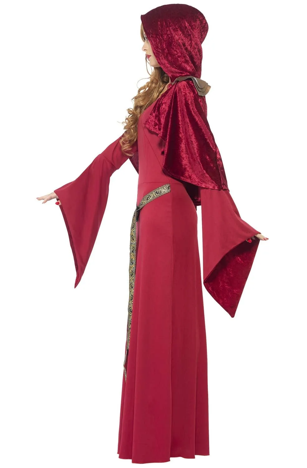 Melisandre Red High Priestess Womens Medieval Costume