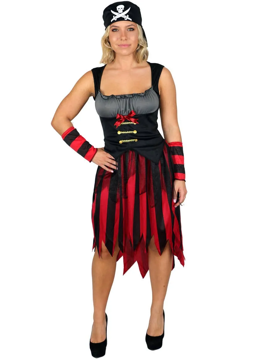 Merciless Pirate Beauty Womens Dress Up Costume