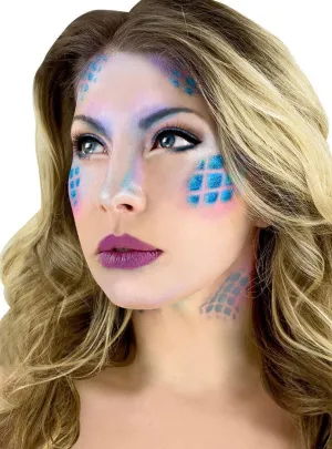 Mermaid Special FX Stencil Makeup Kit