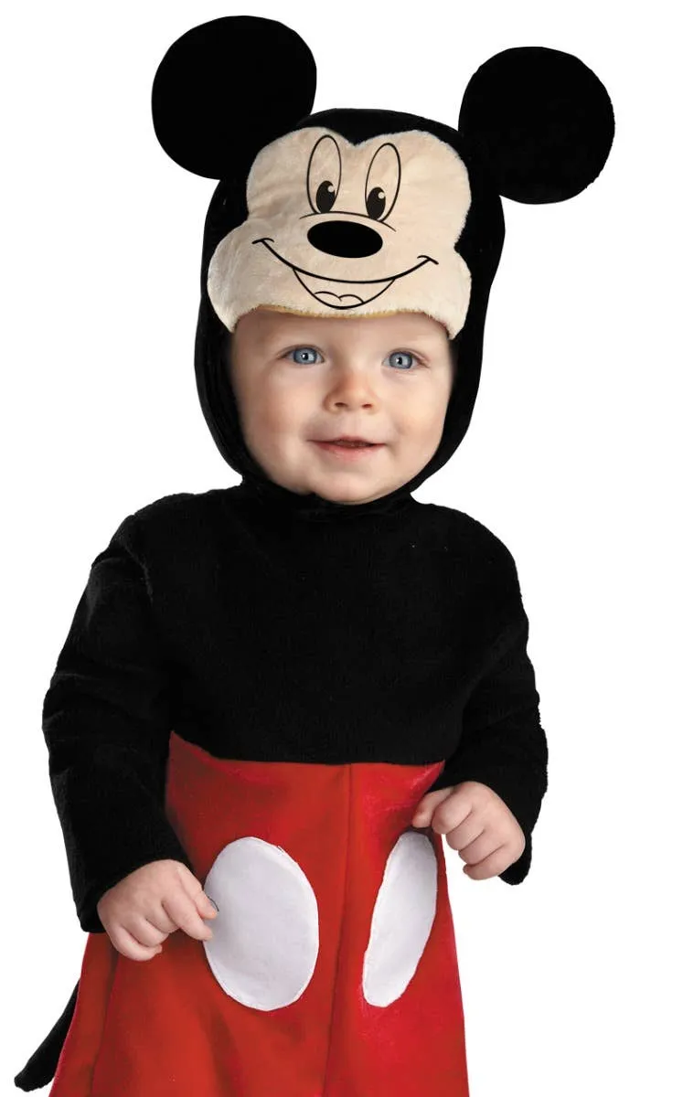 Mickey Mouse Infant Boys Disney Baby Jumpsuit Costume