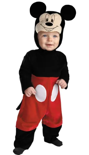 Mickey Mouse Infant Boys Disney Baby Jumpsuit Costume