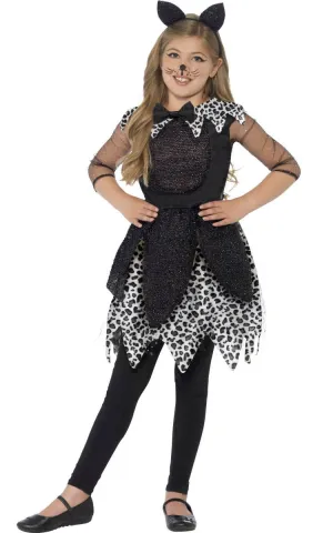 Midnight Cat Cute Girls Halloween Costume