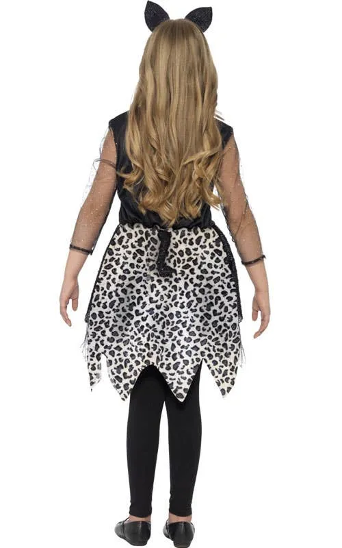 Midnight Cat Cute Girls Halloween Costume
