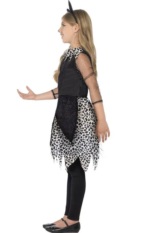 Midnight Cat Cute Girls Halloween Costume