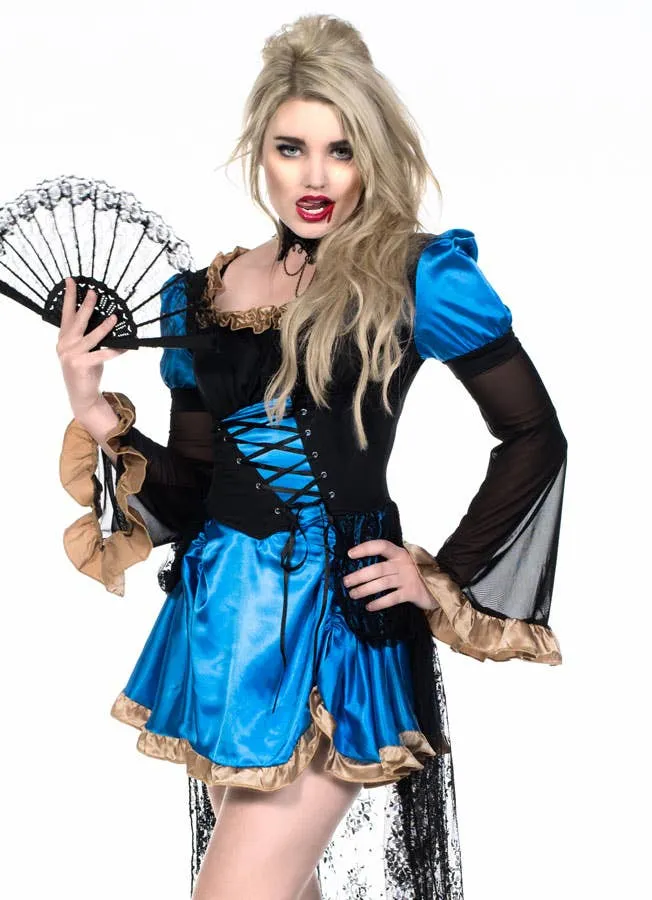 Midnight Vampiress Womens Halloween Costume