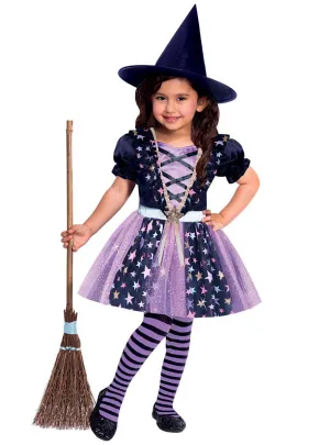 Midnight Witch Girls Halloween Costume