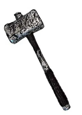 Mighty God of Thunder Hammer Costume Weapon