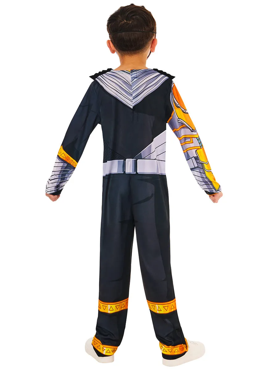 Mighty Morphin Power Rangers Cosmic Fury Boys Black Ranger Costume