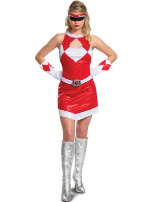 Mighty Morphin Red Power Ranger Womens Costume