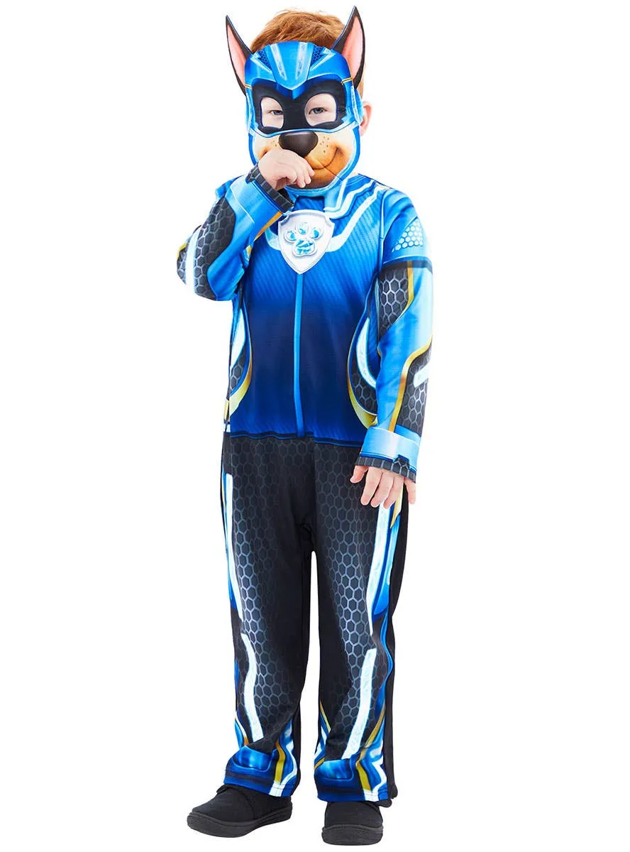 Mighty Paw Patrol Movie Boys Glow In The Dark Chase Costume