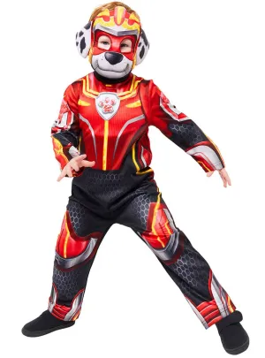 Mighty Paw Patrol Movie Boys Glow In The Dark Marshall Costume