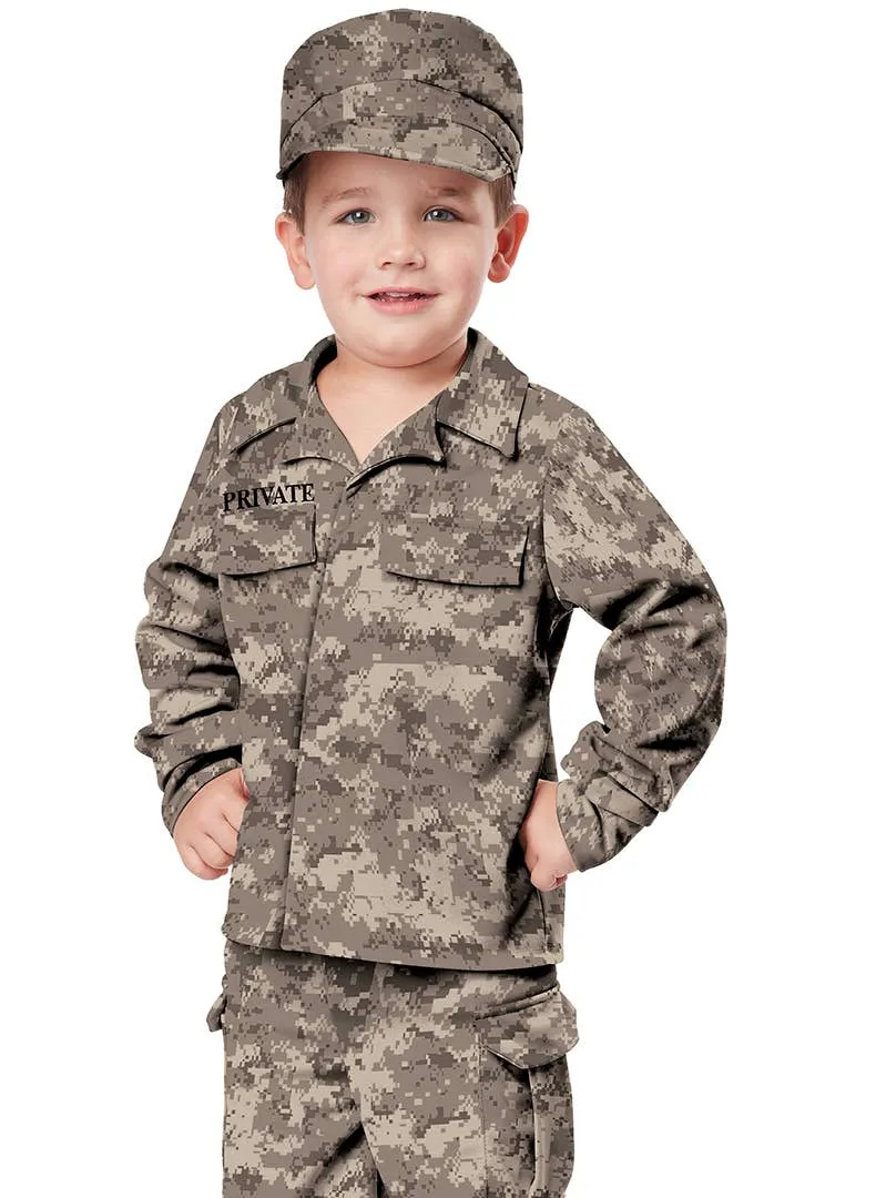 Military Army Soldier Toddler Boys Costume