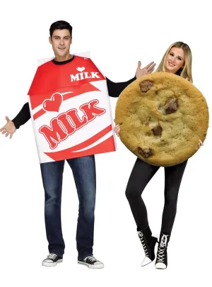 Milk and Cookies Adults Couples Costume