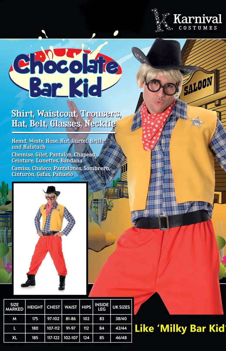 Milkybar Kid Mens Novelty Fancy Dress Costume