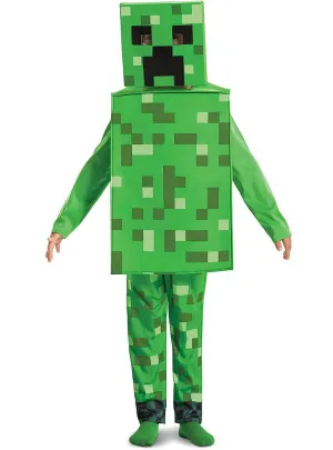 Minecraft Creeper Boys Value Costume