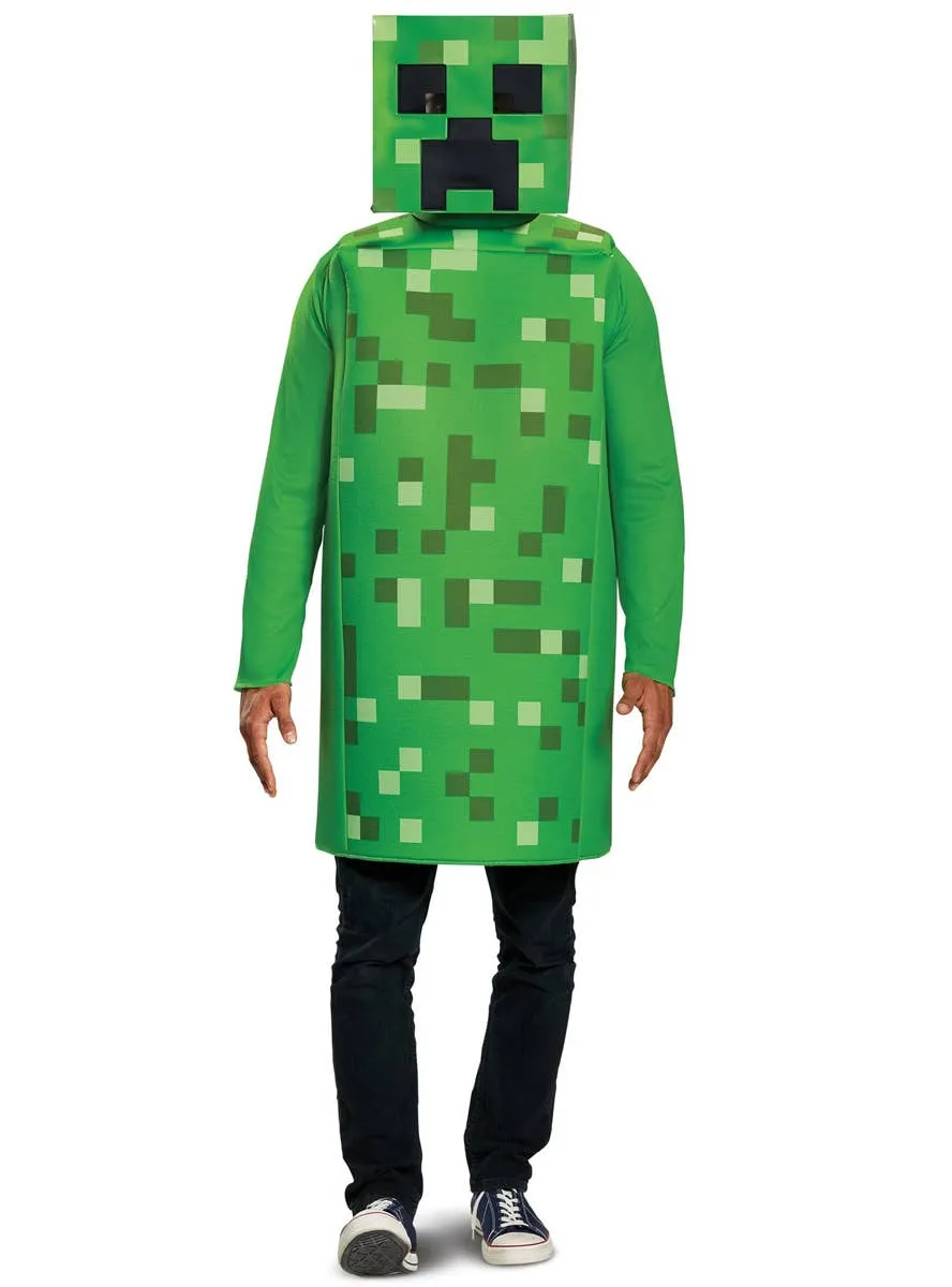 Minecraft Creeper Mens Officially Licensed Costume
