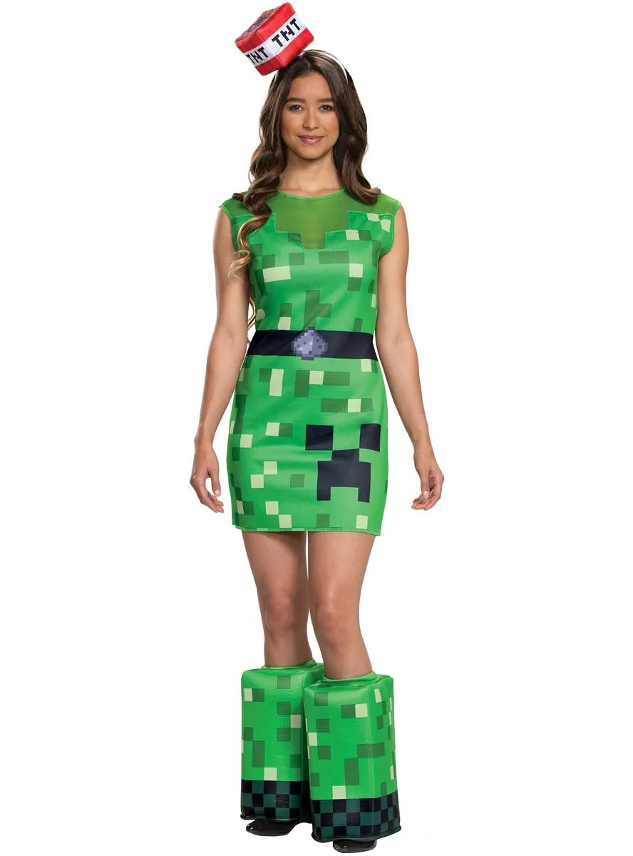 Minecraft Creeper Womens Book Week Costume