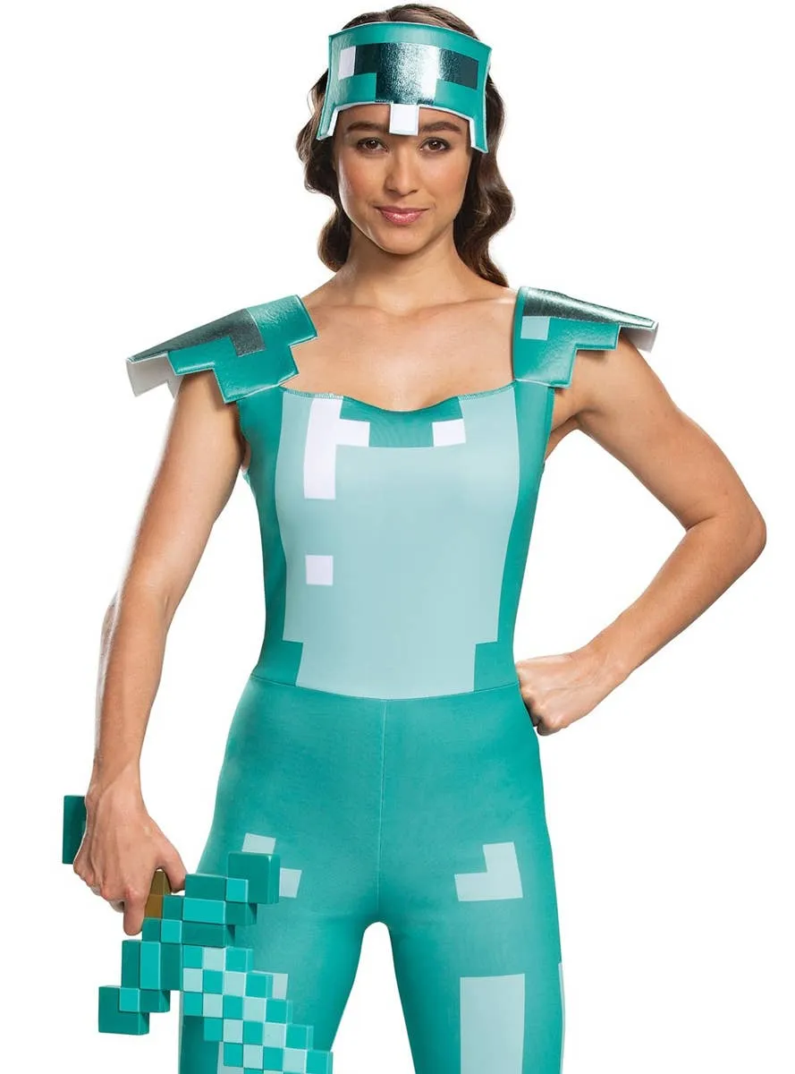 Minecraft Diamond Armour Womens Book Week Costume