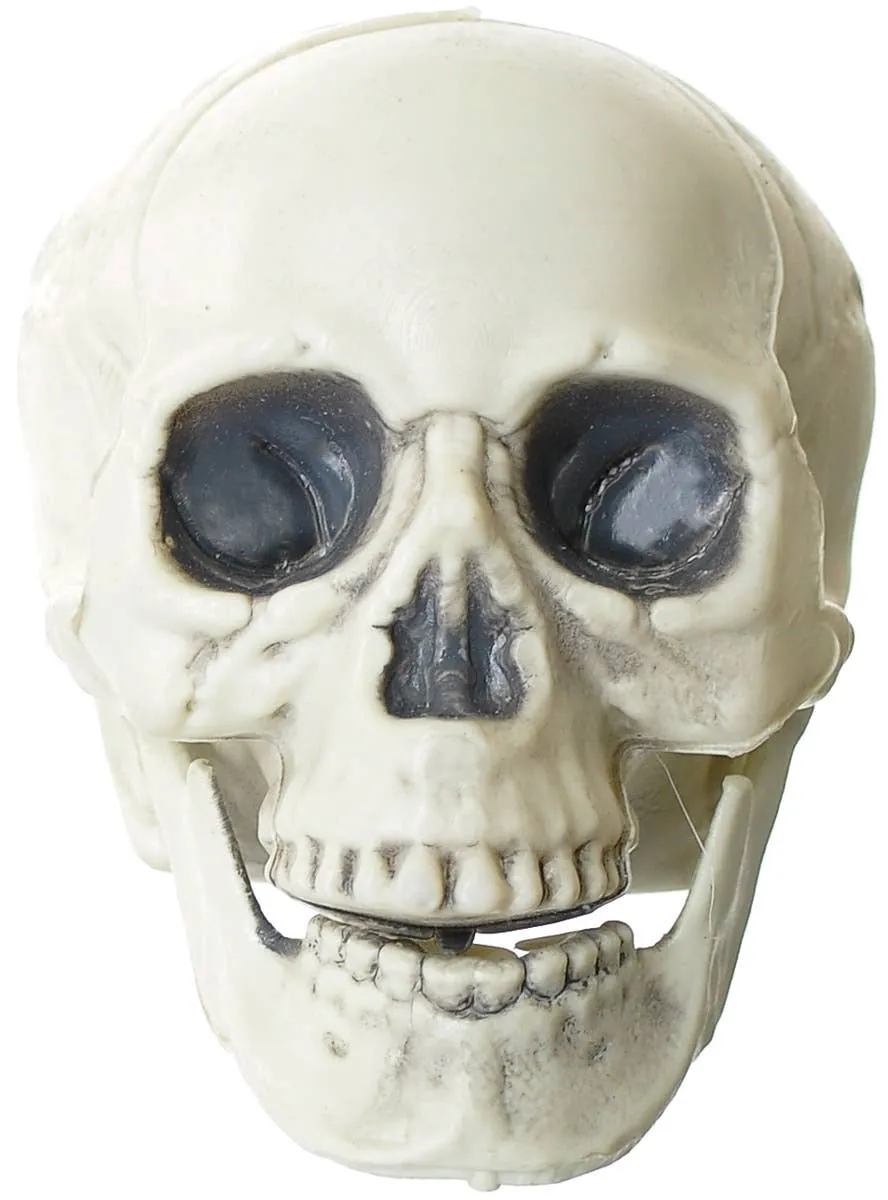 Mini 11cm Human Skull Halloween Decoration
