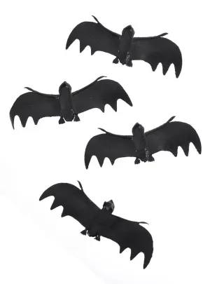 Mini Black Bat Halloween Decoration Pack