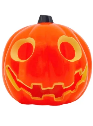 Mini Orange Friendly Light Up Pumpkin Halloween Decoration