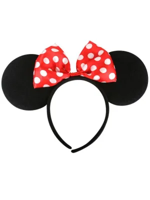 Minnie Mouse Ears Costume Accessory